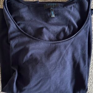 Escada Midnight Blue Short Sleeve Tee